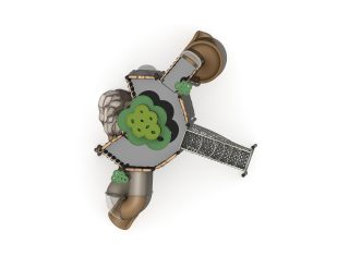 kindergarten kids plastic playground china Manufacturer