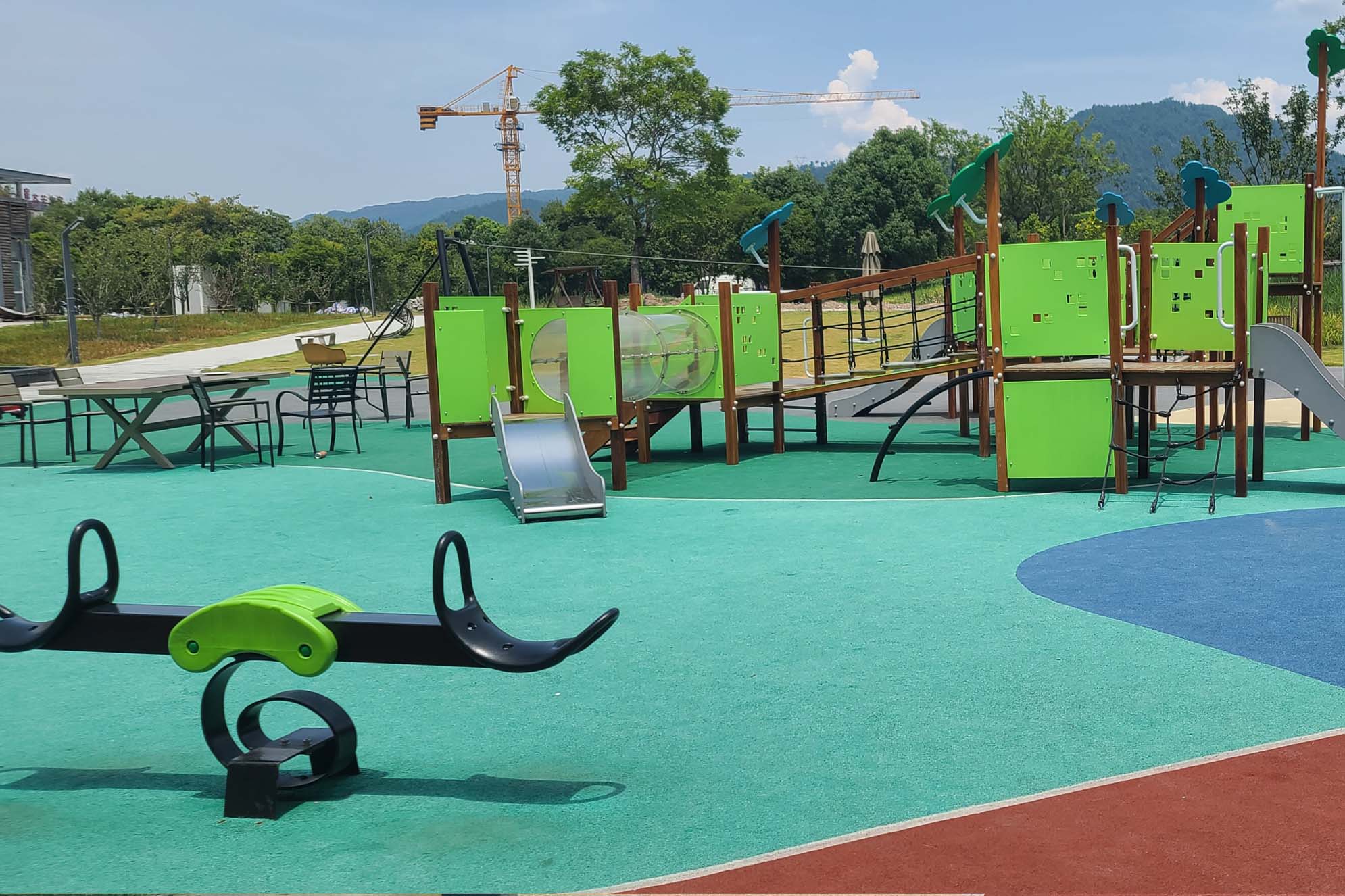 nature-immersive outdoor playground