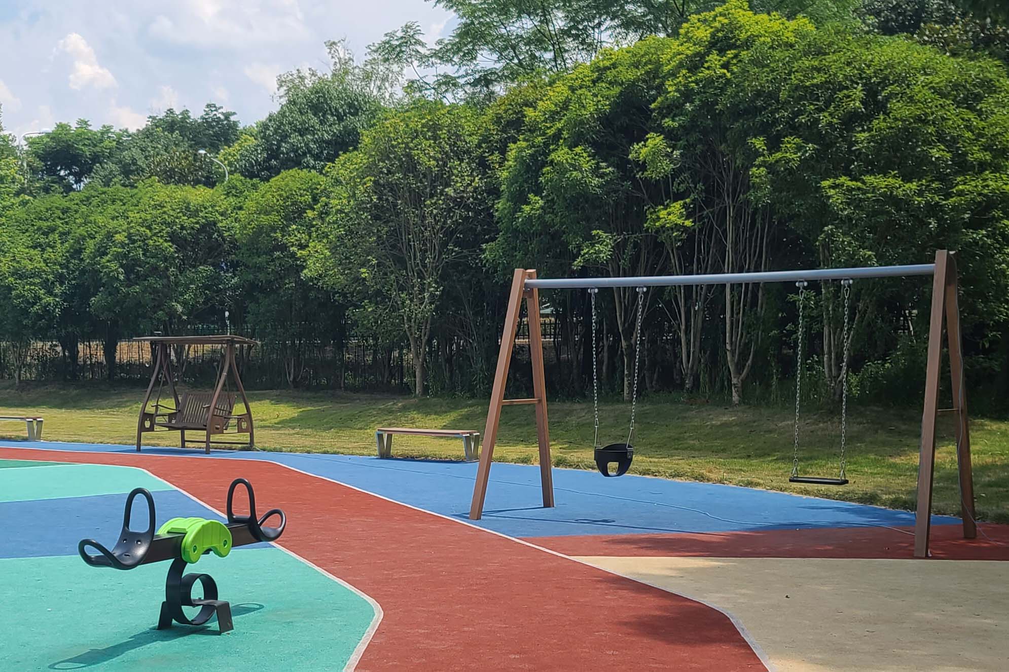 nature-immersive outdoor playground