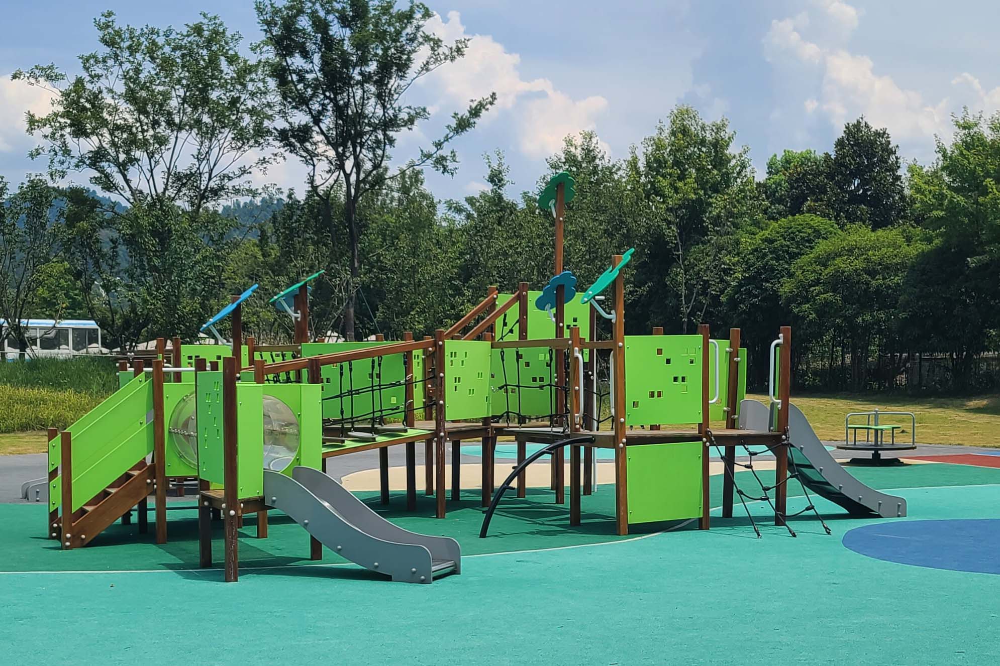 nature-immersive outdoor playground